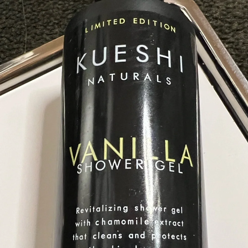 Kueshi Naturals Limited Edition Vanilla Shower Gel